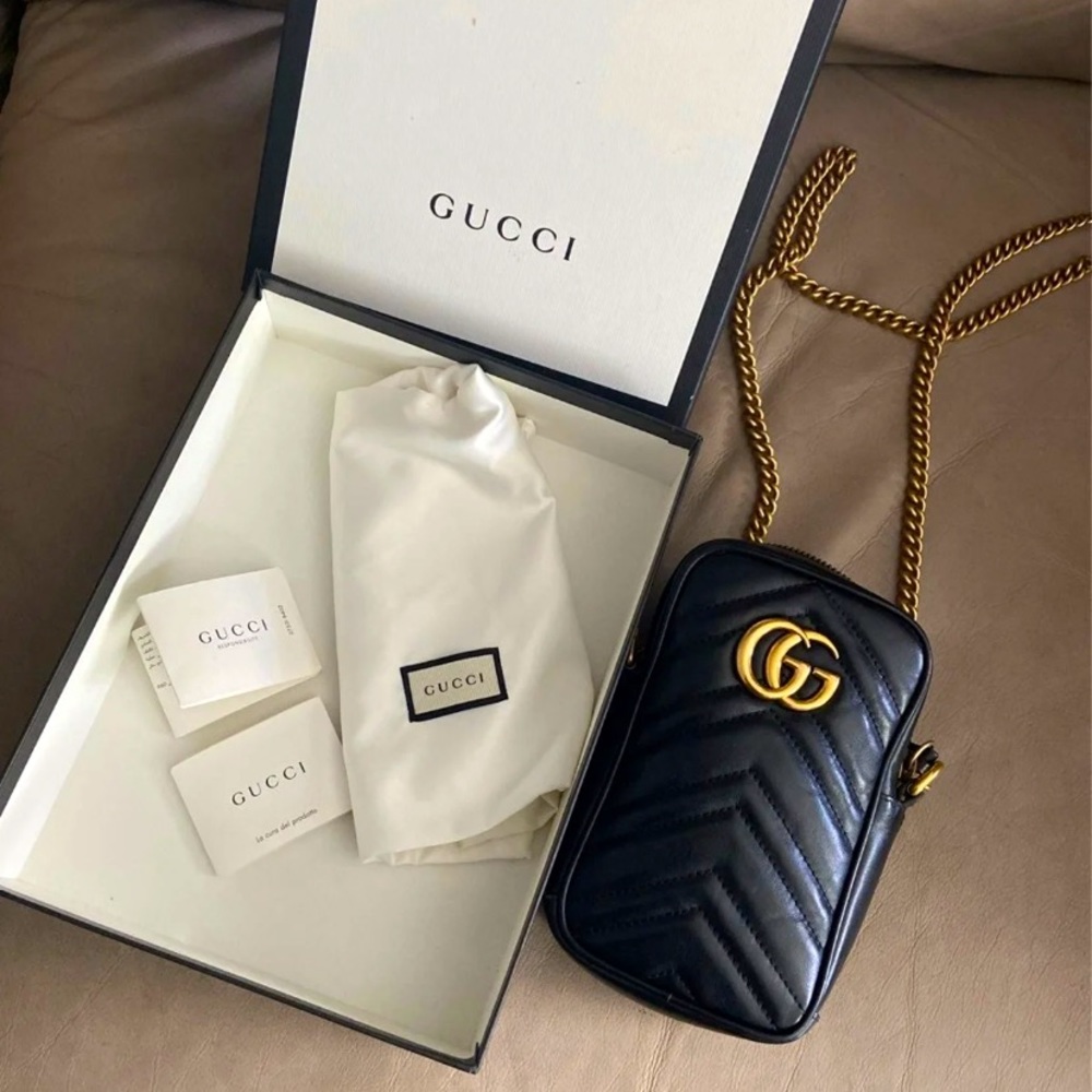 Gucci Marmont Mini Crossbody Bag
